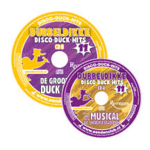 CD 'Disco-duck-hits 2021, Volume 11 DUBBEL-CD'